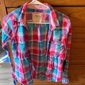 Abercrombie and Fitch flannel